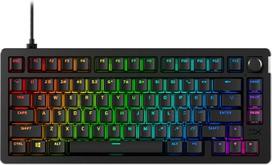 "HyperX Alloy Rise 75" - "Hot-Swap" keičiama mechaninė žaidimų klaviatūra, kompiuterio, aplinkos šviesos jutiklis, tvirtinama prie tarpinės, linijiniai jungikliai (vokiškas išdėstymas QWERTZ)