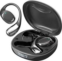 Atviros ausinės "Bluetooth" belaidės sporto oro linijos ausinės Belaidės ausinės su ausies kabliu Oro kaulų laidumo ausinės Belaidės ausinės su kaulų garso ausinėmis, skirtos bėgimui dviračiu Sporto salė