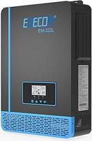 EDECOA Hybrid Wechselrichter 3200w 24v 230v 3200VA Solarladegerät MPPT 60A Pur Sinus 30-150Vdc Off-Grid BMS Komunikacija Batterieladegerät Netzpriorität Solarladegeregler (WiFi kompatibel)