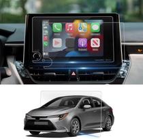 Suderinama su 2022 2023 2024 Toyota Corolla Cross Hybrid GR Corolla Navigation Apsauginė plėvelė 8 colių Toyota Audio Multimedia Nano ekrano apsauga 6H atspari įbrėžimams [Pack of 2]
