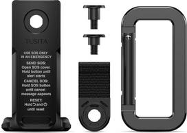 TUSITA stuburo laikiklio adapteris su karabinu, suderinamas su "Garmin inReach Mini 2