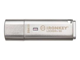 USB laikmena KINGSTON 256GB IronKey Locker Plus 50