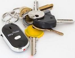 Raktų pakabukas Keyfinder juodas