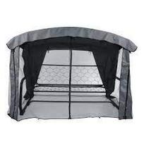Stogas su tinkleliu nuo uodų sodo sūpynėms 224 x 124 cm