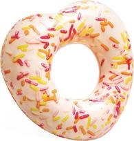 Pripučiamas plaukimo ratas Donut Heart Intex, 56253NP 25702, 94x89x25 cm