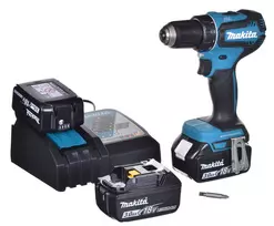 MAKITA DDF485RF3J Belaidis gręžtuvas 3x 18V 3Ah