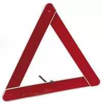 Avarinis ženklas Bottari Warning Triangle, raudonas