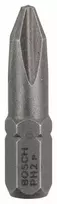 Atsuktuvų antgaliai Bosch Extra Hard PH2, 25 mm, 3 vnt