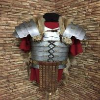 Solidus viduramžių romėnų centuriono legionieriaus kario kostiumas Roma karininko kostiumas puikus Kalėdoms