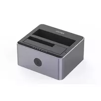 Saugyklos prijungimo stotelė - Unitek (Y-3026GY01-EU) 2x SATA III 2.5"/3.5" USB 3.0 5Gbps