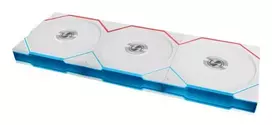 Fan Lian Li UNI FAN TL Wireless Lüfter, ARGB, PWM, 3 Pack - Reverse Blade, 120mm, white