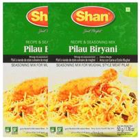 Shan Pilau Biryani Masala, 50 g, 2 pakuotės white