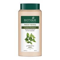 Šampūnas-kondicionierius su Henna (340 ml), Fresh Henna Color Protect šampūnas ir kondicionierius, Biotique 21.375
