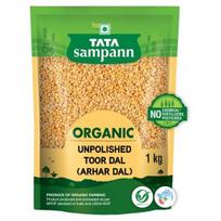 Tata Sampann ekologiški Toor / Arhar Dal, 1 kg
