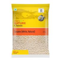 Pro Nature 100% ekologiški sveiki sezamai (Baltas, natūralus), 200g