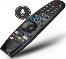 Balso magijos nuotolinio valdymo pultas AKB75855501, skirtas LG OLED QNED NanoCell Webos Smart TV Magijos nuotolinio valdymo pultas AN-MR20GA MR19BA MR18BA MR18BA MR650A su rodyklės funkcija