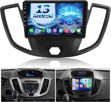 NHOPEEW "Android" automobilinis radijas "Ford Transit" 2015-2018 m. su belaidžiu "Carplay" ir "Android Car" - "WiFi GPS Mirror Link" padalintas ekranas, valdomas vairu FM RDS + "Bakcup" kamera
