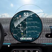 SHAOHAO [2024 Suderinama su Mini Cooper S F65 F66 Countryman U25 Aceman 2024 2025 Navigation Apsauginė plėvelė atspari įbrėžimams Cooper F65 F66 Stiklo ekrano apsauga Mini Cooper Priedai