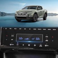 Suderinama su "Hyundai Tucson 2021-2024" oro kondicionieriaus ekrano apsauga Tucson NX4 HEV PHEV N-Line Limited grūdinto stiklo ekrano apsauga 9H atspari įbrėžimams Tucson NX4 priedai