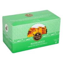Karma Kettle Marrakech Authentic Moroccan Green Tea, Low Caffeine, High Antioxidants, with Spearmint - 25 Pyramid Teabags, 50 g