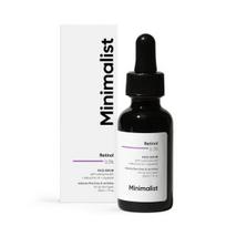 Minimalistinis 0,3% Retinolio Veido Serumas Pradedantiesiems Kovai Su Senėjimu | Naktinis Veido Serumas Su Retinoliu ir Q10 Mažina Smulkias Raukšles | (30 ml)