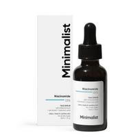 Minimalistinis 5% niacinamido veido serumas skaidriai švytinčiai odai ir atkuria odą su vitaminu B3 ir hialurono rūgštimi, dienos ir nakties serumas jautriai odai, 30 ml