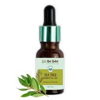 Nat Habit 100% grynas arbatmedžio eterinis aliejus su Melaleuca Alternifolia plaukams ir odai, distiliuotas garais, aliejus difuzoriui - 15 ml