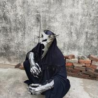 Viduramžių Nazgūlų Raganų Karalius Viso Kūno Žiedų Valdovo Šarvai Cosplay Helovino Kostiumas