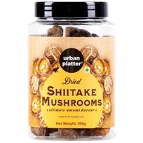 Urban Platter Džiovinti Shiitake grybai, 100g (Puikiai tinka azijietiškam maistui ir sušiui)