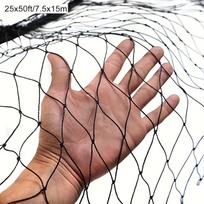 Nailoninis paukščių tinklas – lengvai montuojamas ir valomas, lauko paukščių tinklas | Daugiafunkcis gyvūnų barjeras | Daugkartinio naudojimo tinklas 295.28*590in/7.5*15m
