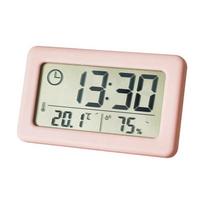 Didelis LCD ekranas Elektroninis laikrodis Termometras Higrometras Itin plonas Daugiafunkcis Temperatūros Drėgmės Monitorius Skaitmeninis Laikrodis