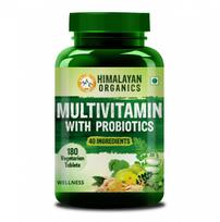 Multivitaminai su probiotikais (180 skirtukas), Multivitaminai su probiotikais, Himalayan Organics