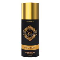 La French Oud Nuit Deo 150ML dezodorantas | Dezodorantas vyrams ir moterims | Itin ilgalaikis pajėgumas | EDP ​​kūno purškalas (1) 150*1
