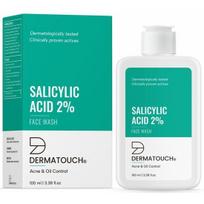 DERMATOUCH Salicilo rūgštis 2% Veido prausiklis | Nuo spuogų ir riebalų kontrolei | Tinka visų tipų odai | Tiek vyrams, tiek moterims | 100ML