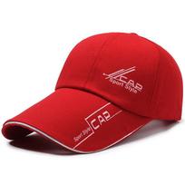 Pavasario ir vasaros skrybėlė su prailgintu kraštu, vyriška, lauko, sumuštinio tipo, dideliu kraštu, su spauda, nuo saulės, beisbolo kepuraitė, vietoje Adjustable raudona