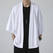 Juodi Samurajų Drabužiai Japoniško Stiliaus Cosplay Kimonai Marškiniai Tradiciniai Haori Moterims Vyrams Harajuku Mados Megztinis Yukata XXXXXL balta