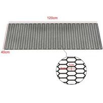 120X40cm 12x30cm Medaus koriaus šešiakampio tinklelio grotelės ABS plastiko spoilerio buferio oro angos Universalus variklio dangčio oro išleidimo angos Lenktyninės grotelės