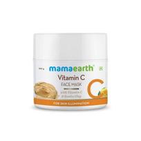 Mamaearth vitamino C veido kaukė su vitaminu C ir kaolinu odos šviesinimui - 100 g beige