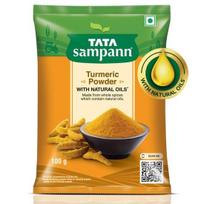 TATA Sampann Ciberžolės milteliai su natūraliais aliejais, 100 g, Haldi milteliai pack of 1