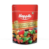 Happilo Premium International Džiovintų Tropinių Vaisių Mišinys 200g | Maistingas ir Vitaminų Gausus Sveikas Užkandis | Be Dirbtinių Dažiklių, Be Gliuteno