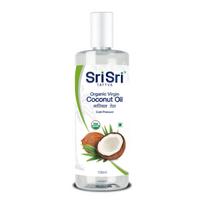 Šalto spaudimo kokosų aliejus (100 ml), Organinis grynas kokosų aliejus, Šri Šri Tatva 10.3125