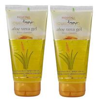 Patanjali Saundarya Aloe Vera Kesar Chandan Gel - 150 ml (Pack of 2) beige