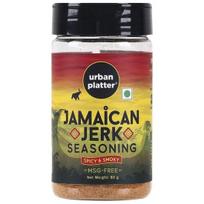 Urban Platter Jamaikietiško Jerk prieskonių barstytuvas, 80g (Aštrus ir dūminis prieskonis, idealus marinavimui BBQ, pabarstyti ant bulvyčių fri ir užkandžių)