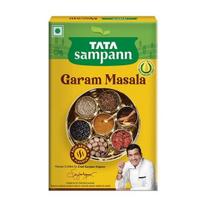 TATA Sampann Garam Masala milteliai su natūraliais aliejais, 100 g, pagaminti šefo Sanjeevo Kapooro, su išskirtiniu šefo patarimu, sodriu aromatu ir skoniu