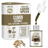 Spice Drop Kuminas Natūralus Ekstraktas | Maistui, Gėrimams Ir Desertams | 100% Natūralus | 5ML (180 lašų atitinka 100 g kmynų miltelių)