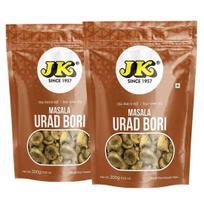 JK Urad Masala Bori | Bengalų Urad Masala Beuli Bori (Vadi) (200g Pakuotė iš 2 vnt.)