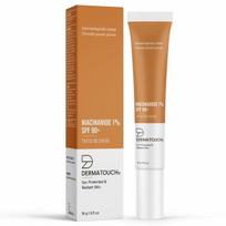 DERMATOUCH Niacinamidas 1% SPF 90+ PA+++ Tonuotas BB kremas | Apsaugotai nuo saulės ir švytinčiai odai | UVA-UVB apsauga | Tinka visų tipų odai | 15G