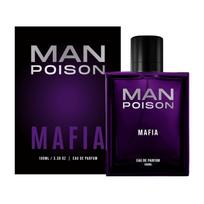 MAN POISON MAFIA parfumuotas vanduo, kvepalai vyrams, 100 ml| Aukščiausios kokybės aštrūs ir medienos ilgai išliekantys kvepalai vyrams| 100ML