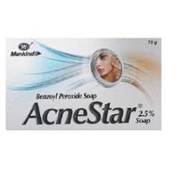 Acnestar 2,5% benzoilo peroksido muilas | Spuoguotai odai 75 g muilas