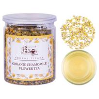 The Indian Chai ekologiška ramunėlių arbata - 50 gramų | Padeda miegui, žolelių arbata | Natūrali ramunėlių žiedų arbata